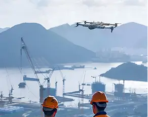 concrete scanning daas drone in vast areas