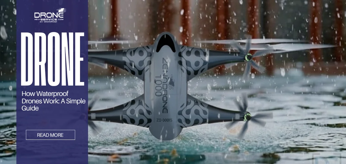 how waterproof drones work