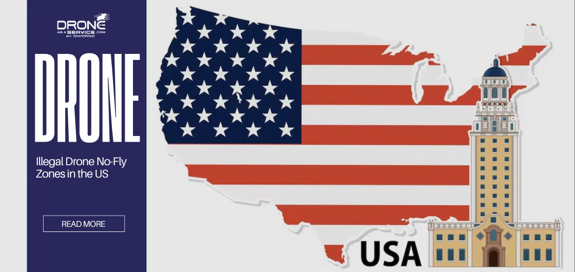 Illegal Drone No-Fly Zones in the United States