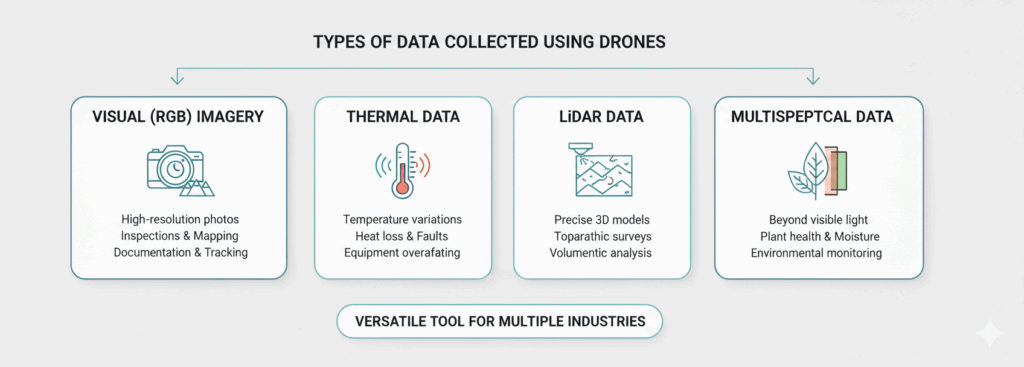 Types of Data Collected Using Drones