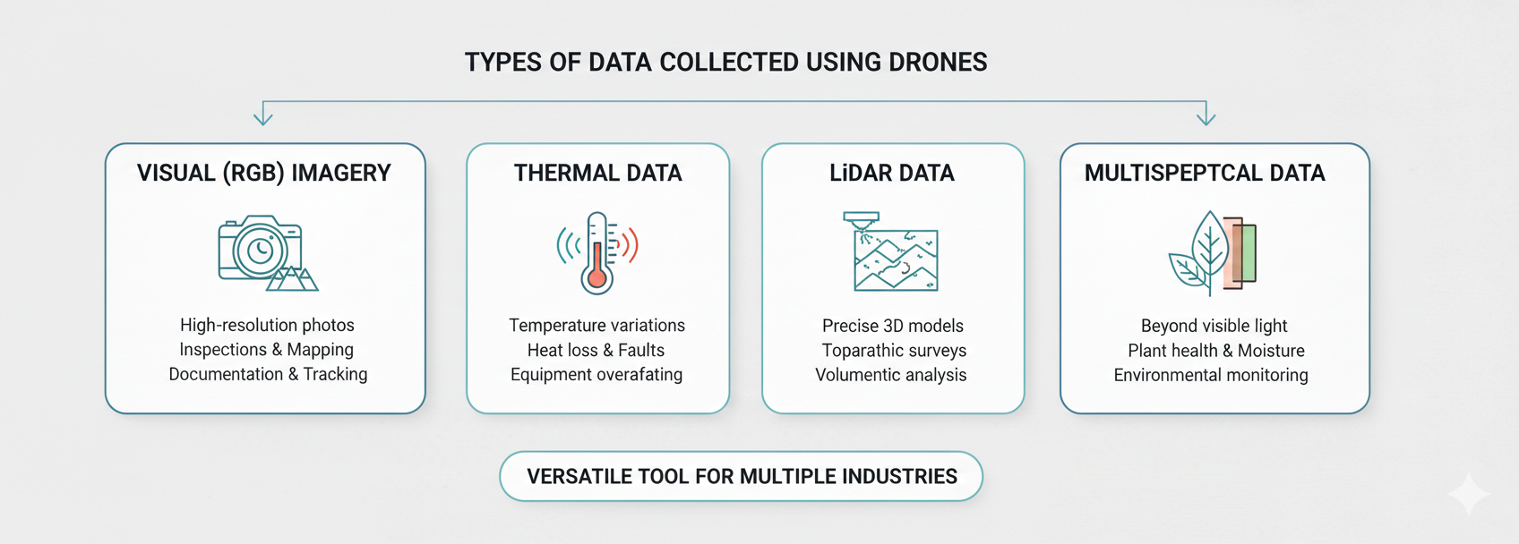 Types of Data Collected Using Drones