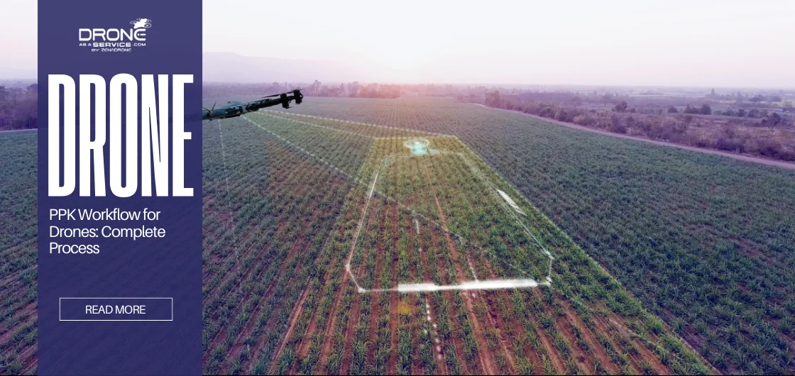 PPK Workflow for Drones: Complete Process & Accuracy