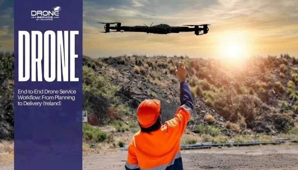 end-to-end drone service workflow