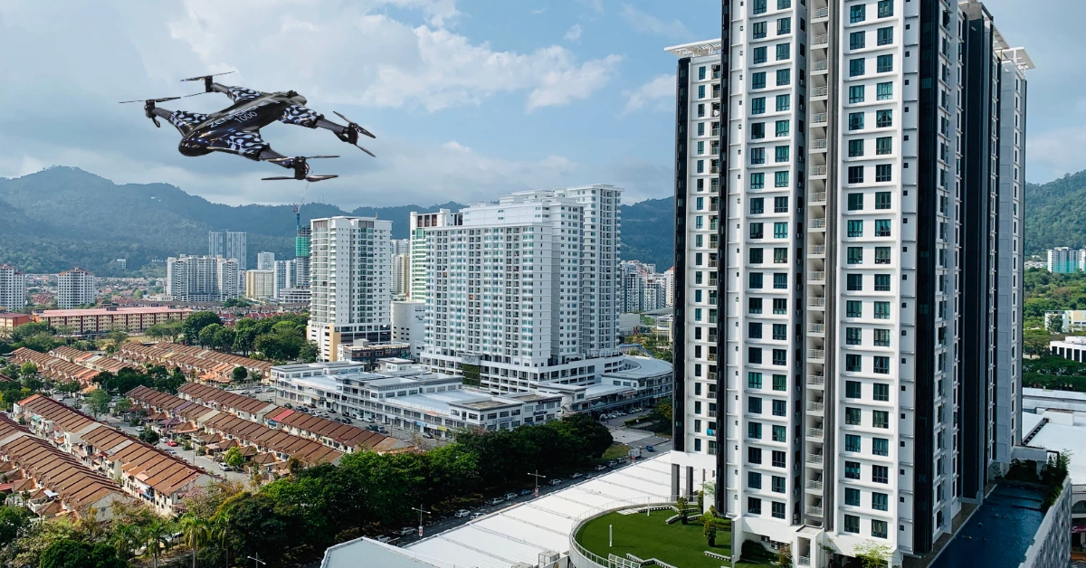 Drone aerial application infrastructure