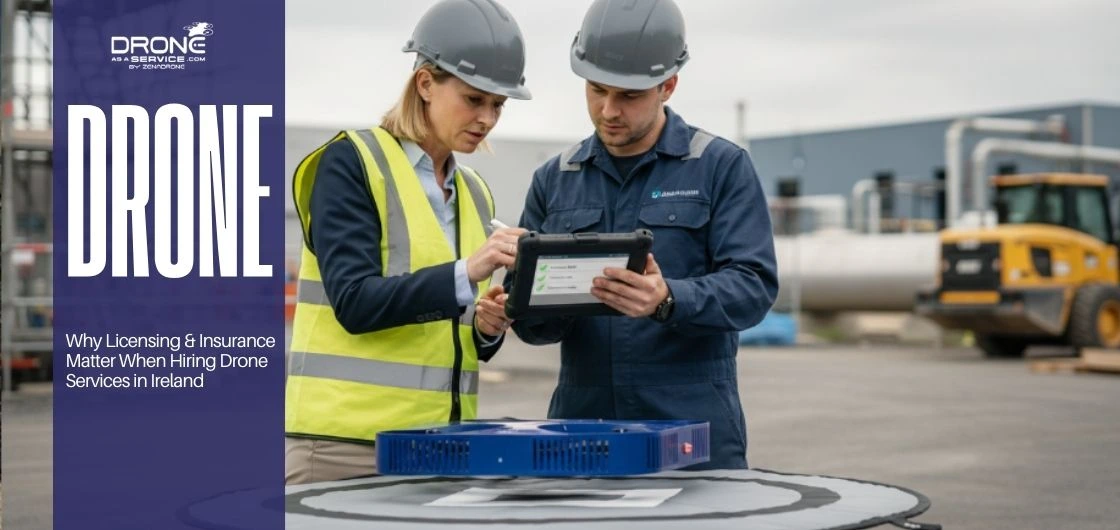 Why Licensing & Insurance Matter When Hiring Drone Services in Ireland