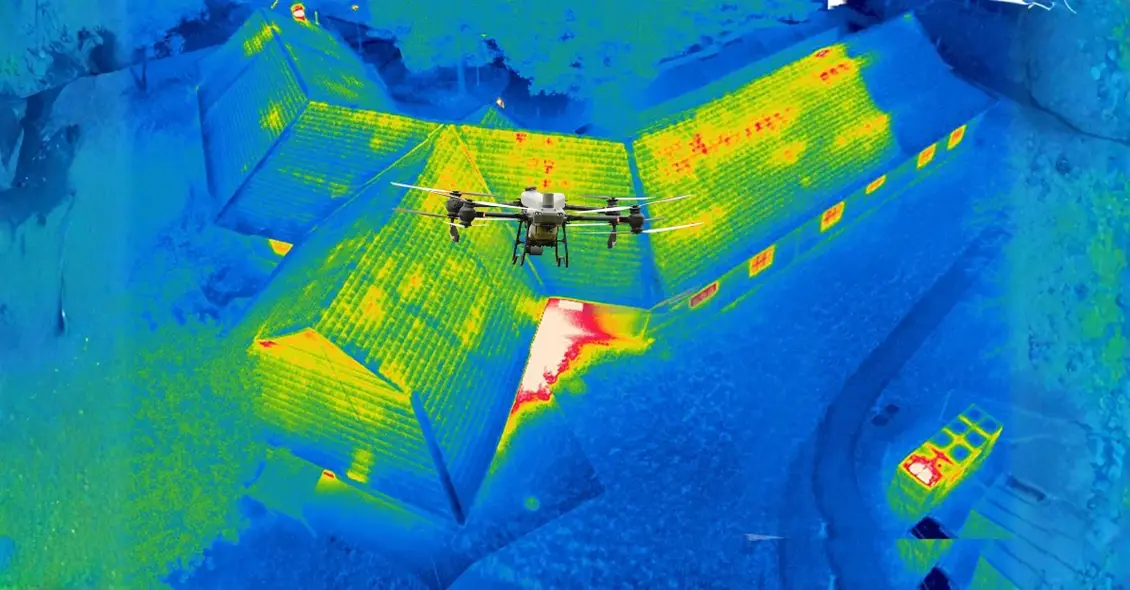 drone thermal roof inspection