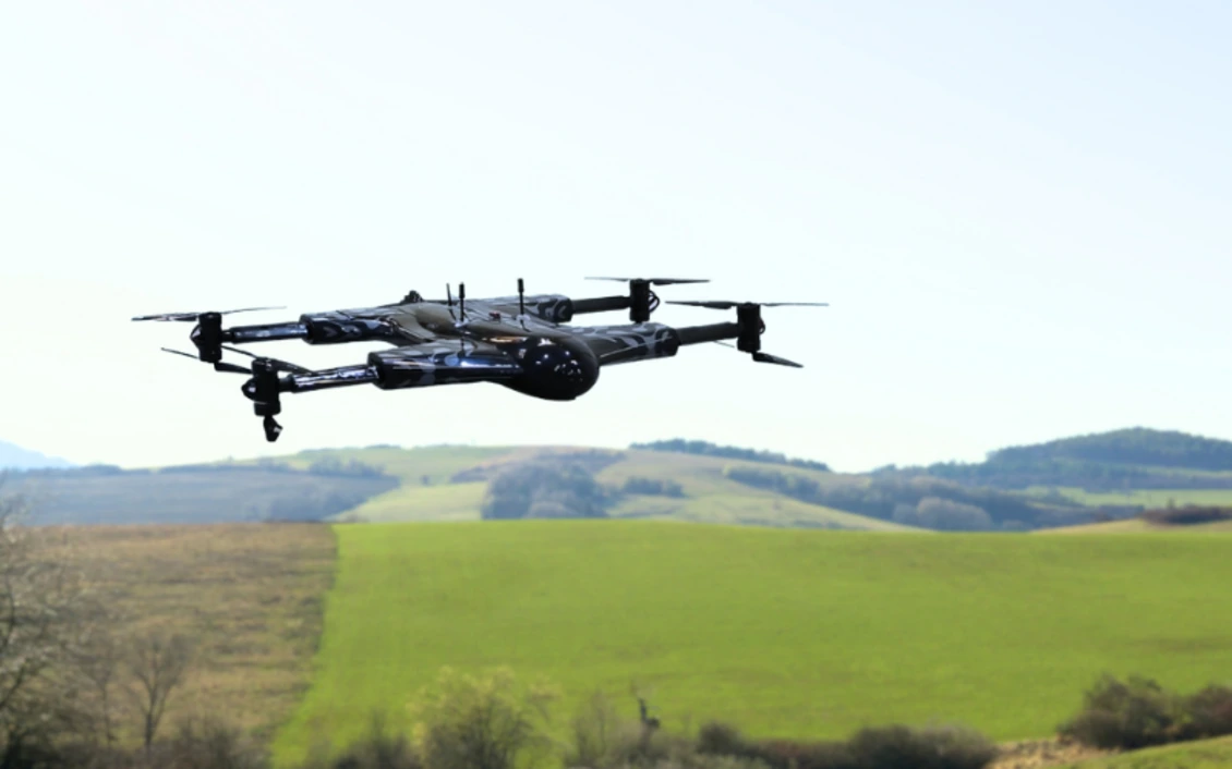 multispectral terrain mapping drone