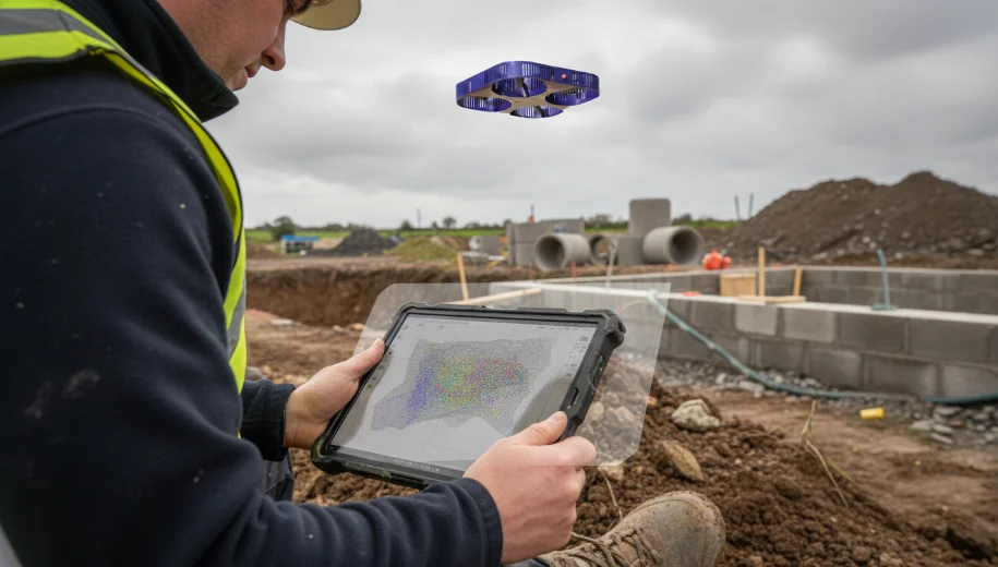 LiDAR Surveys on Irish Construction Sites