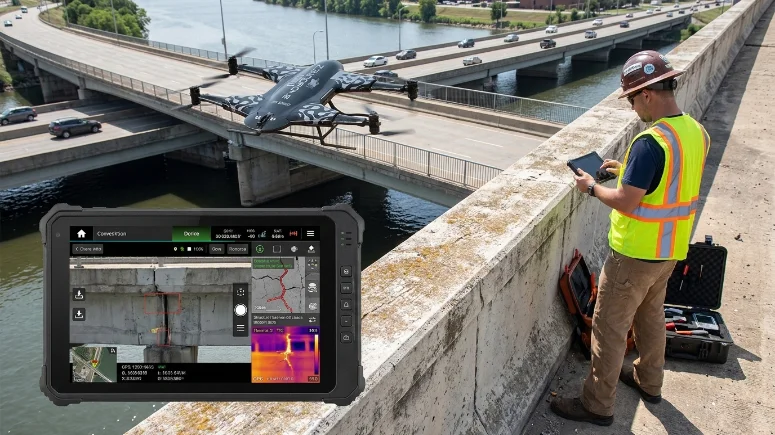 Drone Bridge Inspection Technology