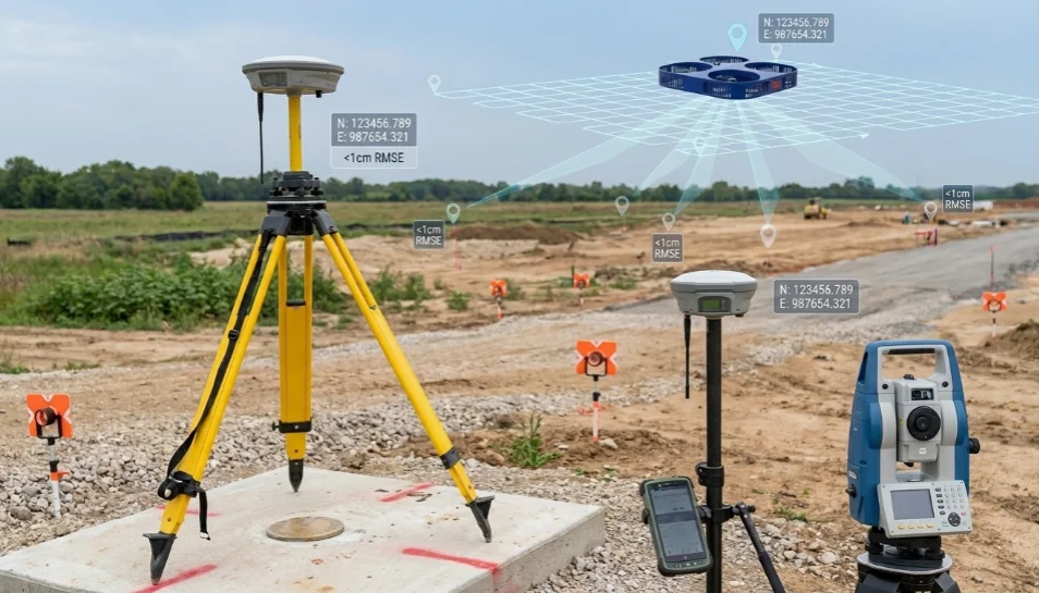 RTK and PPK Drone Surveying